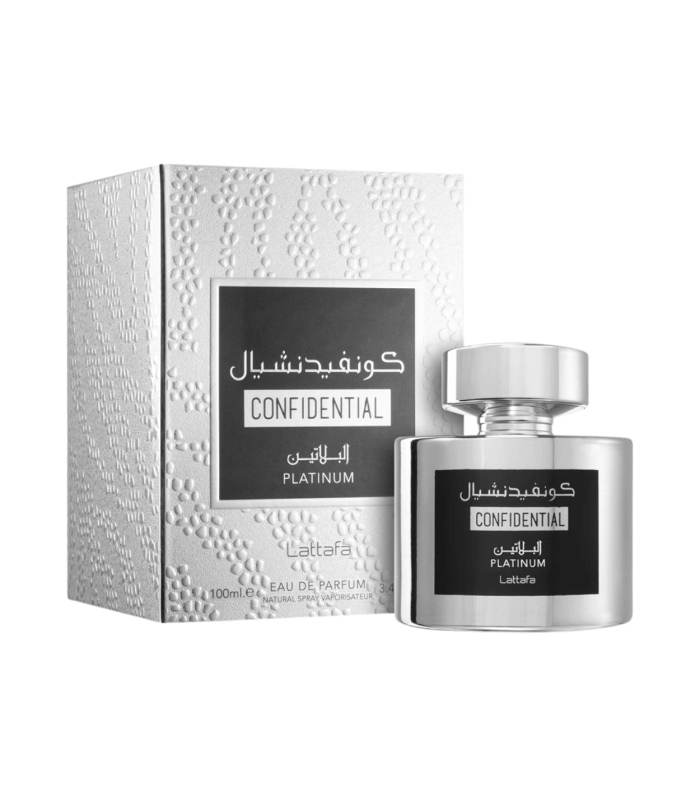 CONFIDENTIEL PLATINE - eau de parfum 100 ml