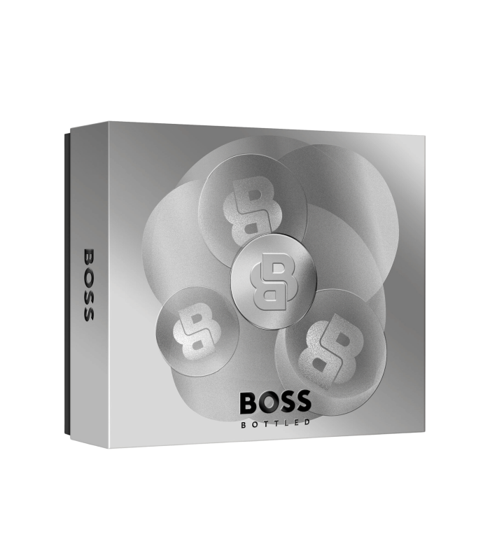 BOSS BOTTLED  - Coffret eau de toilette 100 ml + 10 ml + Gel Douche