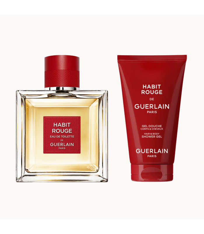 HABIT ROUGE - Coffret Eau de Toilette 100 ml + 75 ml Gel Douche
