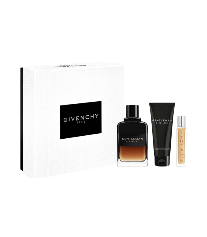 GENTLEMAN RESERVE PRIVEE - Coffret eau de parfum 100 ml + 12.5 ml + Gel Douche