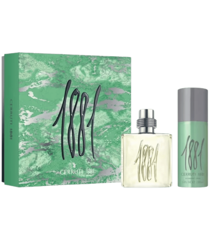 Cerruti 1881 Coffret Homme | Eau de Toilette 100 ml + Déodorant 150 ml
