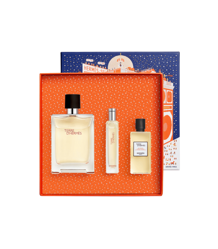 TERRE D'HERMÈS - Coffret 100 ml + 15 ml + Gel douche