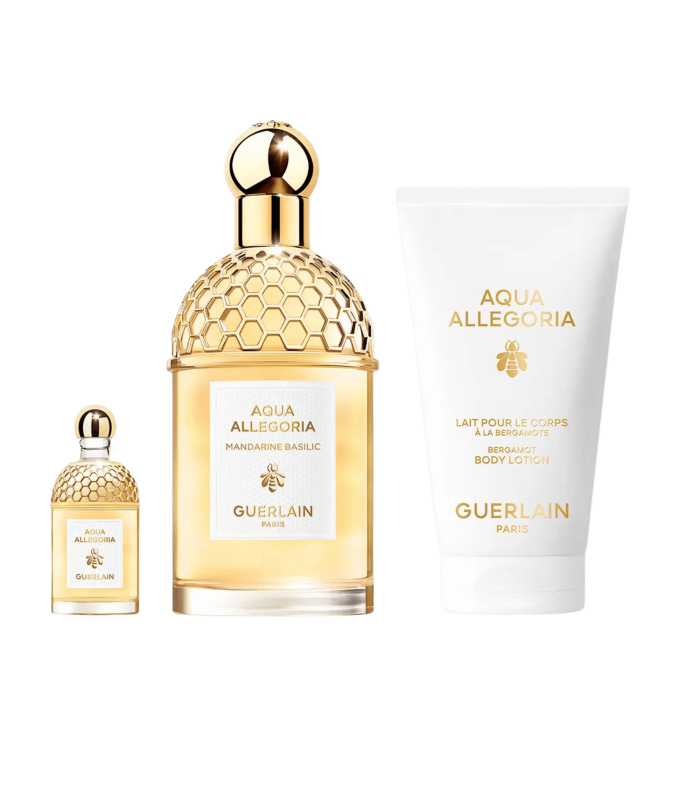 AQUA ALLEGORIA MANDARINE BASILIC - Coffret eau de toilette 125 ml + 7.5 ml + Crème