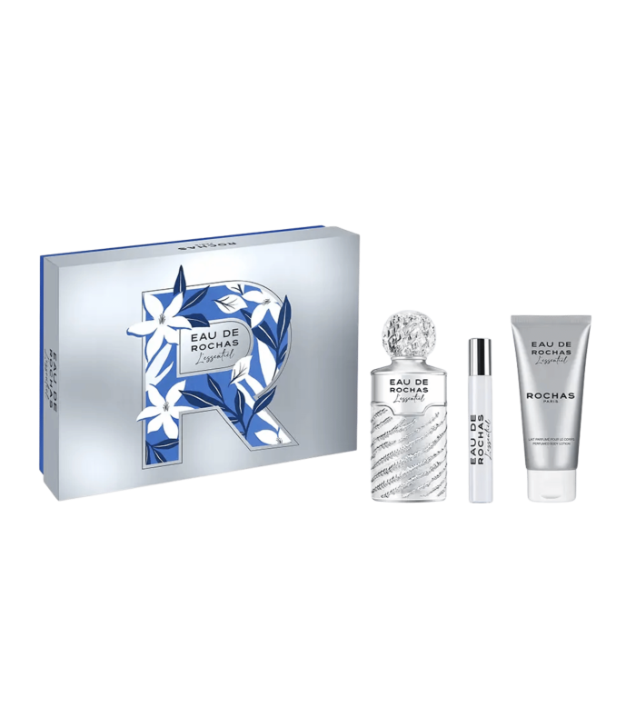 EAU DE ROCHAS L'ESSENTIEL - Coffret eau de toilette 100 ml + 20 ml + Crème