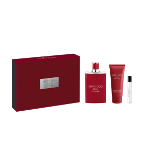 JIMMY CHOO MAN EXTREME - Coffret eau de parfum 100 ml + 7,5 ml + Gel Douche