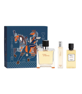 TERRE D'HERMÈS - Coffret eau de parfum - 75 ml + 15 ml + Gel douche