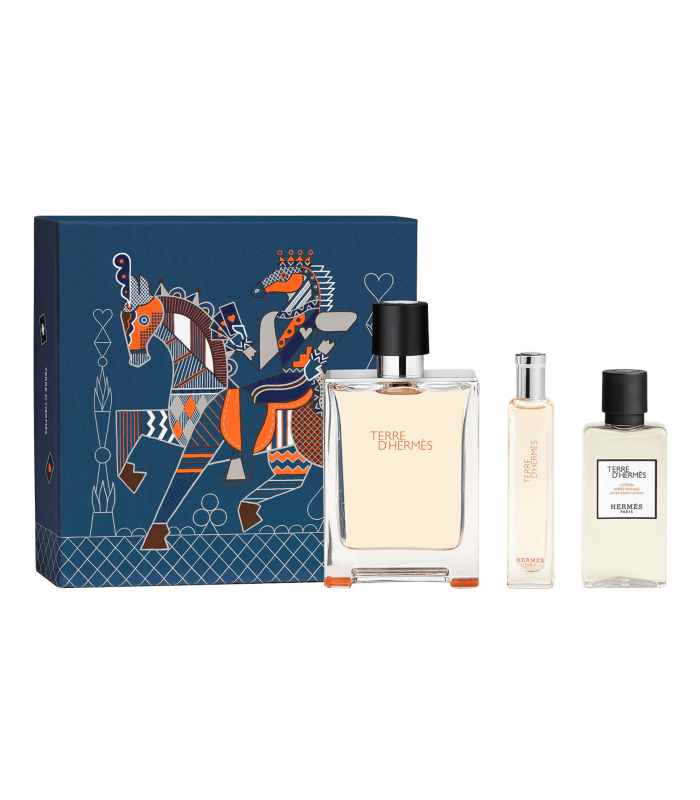 TERRE D'HERMÈS - Coffret eau de toilette - 100 ml + 15 ml + Baume