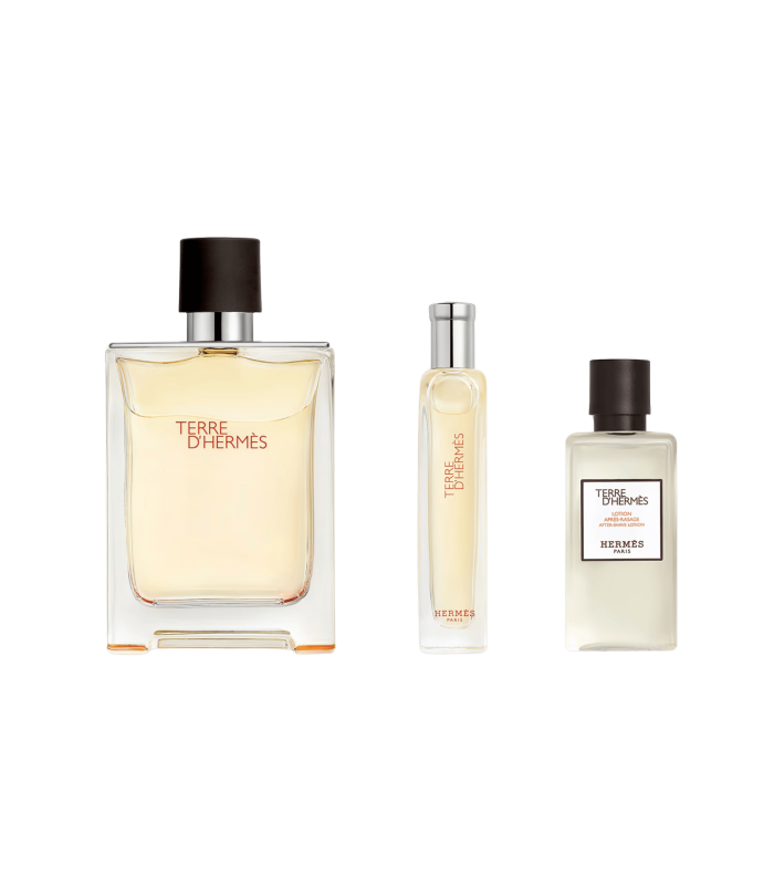 TERRE D'HERMÈS - Coffret eau de toilette - 100 ml + 15 ml + Baume