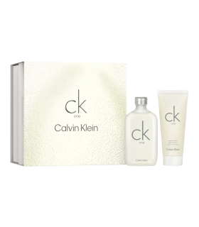 CK ONE - Coffret eau de toilette 100 ml + gel douche 100 ml