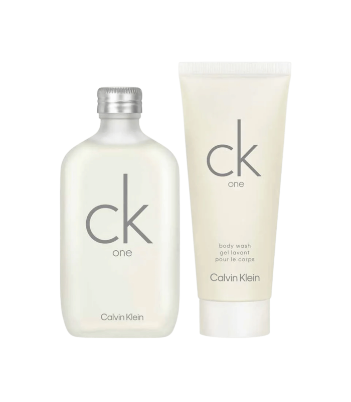 CK ONE - Coffret eau de toilette 100 ml + gel douche 100 ml