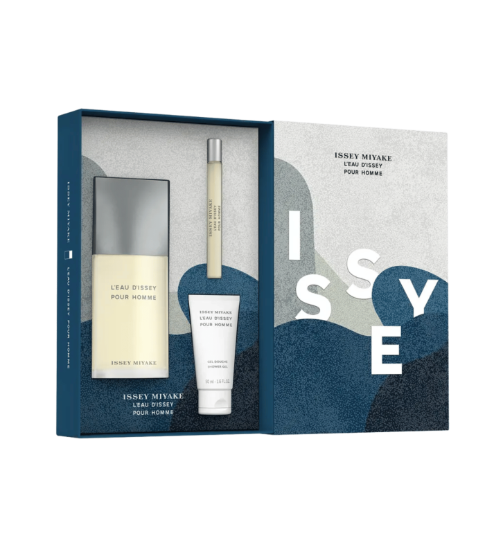 L'Eau d'Issey Homme - Coffret Eau de Toilette 125 ml + 10 ml + Gel douche
