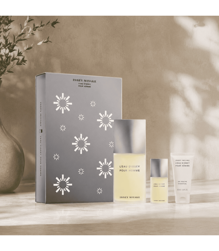 L'Eau d'Issey Homme - Coffret Eau de Toilette 125 ml + Format Voyage + Gel Douche