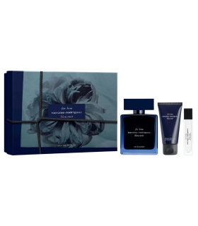 BLEU NOIR FOR HIM - Coffret eau de parfum 100 ml + 10 ml + Gel douche