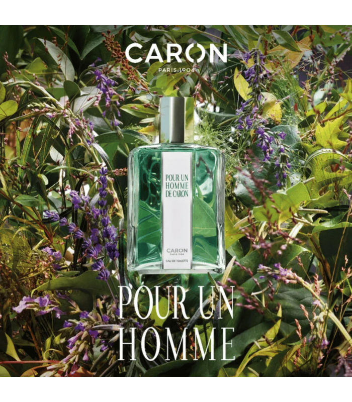 Pour un homme de Caron - Coffret 125 ml eau de toilette + 5 ml + 5 ml + Gel douche