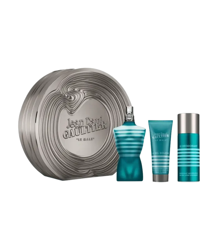 LE MALE  - Eau de Toilette 125 ml + Gel douche 75 ml + Déodorant 150 ml