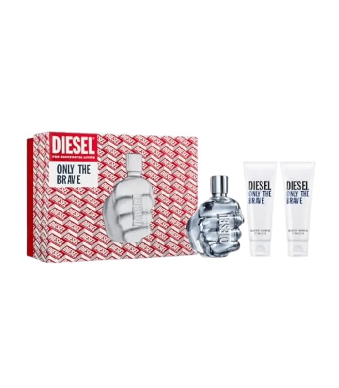 Diesel Only The Brave Coffret Eau de Toilette 125 ml +Gel Douche 75 ml