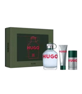 HUGO MAN - Coffret eau de toilette 125 ml + déodorant 75 ml + Gel douche 50 ml