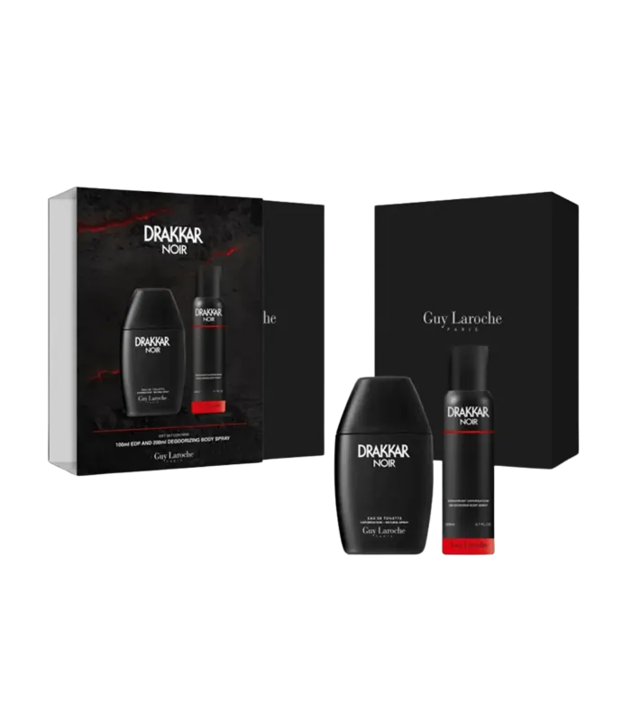 DRAKKAR NOIR- Coffret eau de Parfum 100 ml + Déodorant 200 ml