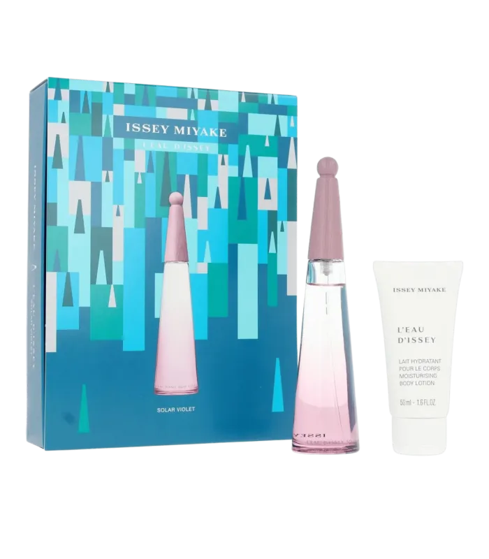 L'EAU D'ISSEY SOLAIRE VIOLET -  Coffret eau de Toilette intense 50 ml + Crème 50 ml