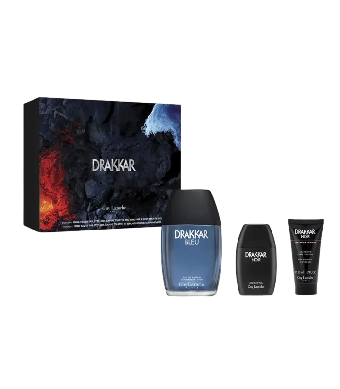 DRAKKAR BLEU - Coffret eau de parfum 100 ml + EDT 30 ml + Déodorant 50 ml