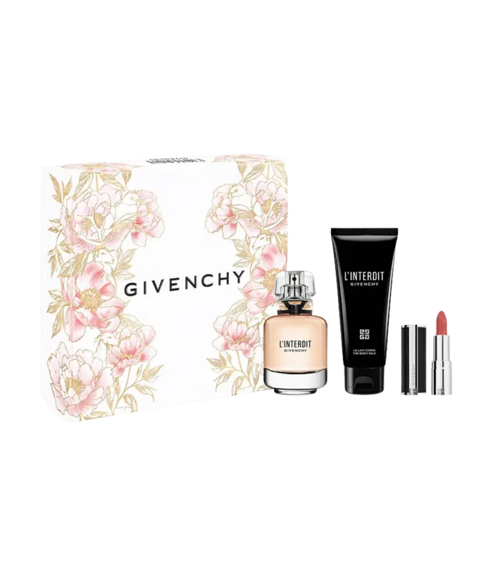 L'Interdit - Coffret eau de parfum 50 ml + crème 75 ml + Lipstick