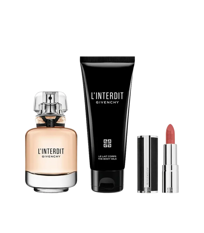 L'Interdit - Coffret eau de parfum 50 ml + crème 75 ml + Lipstick
