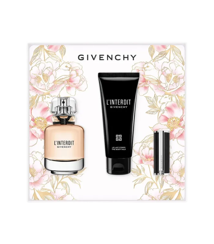 L'Interdit - Coffret eau de parfum 50 ml + crème 75 ml + Lipstick