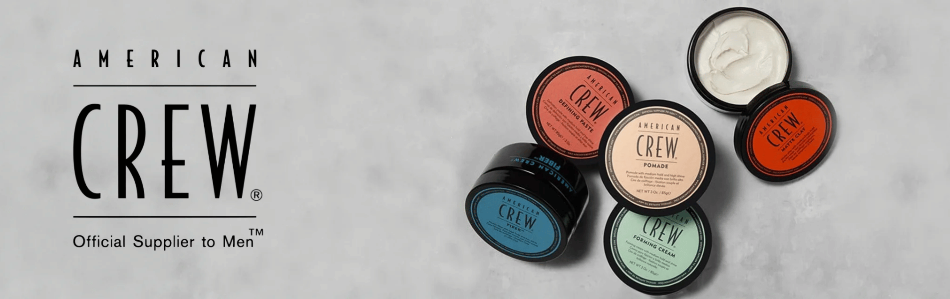 AMERICAN CREW Banner