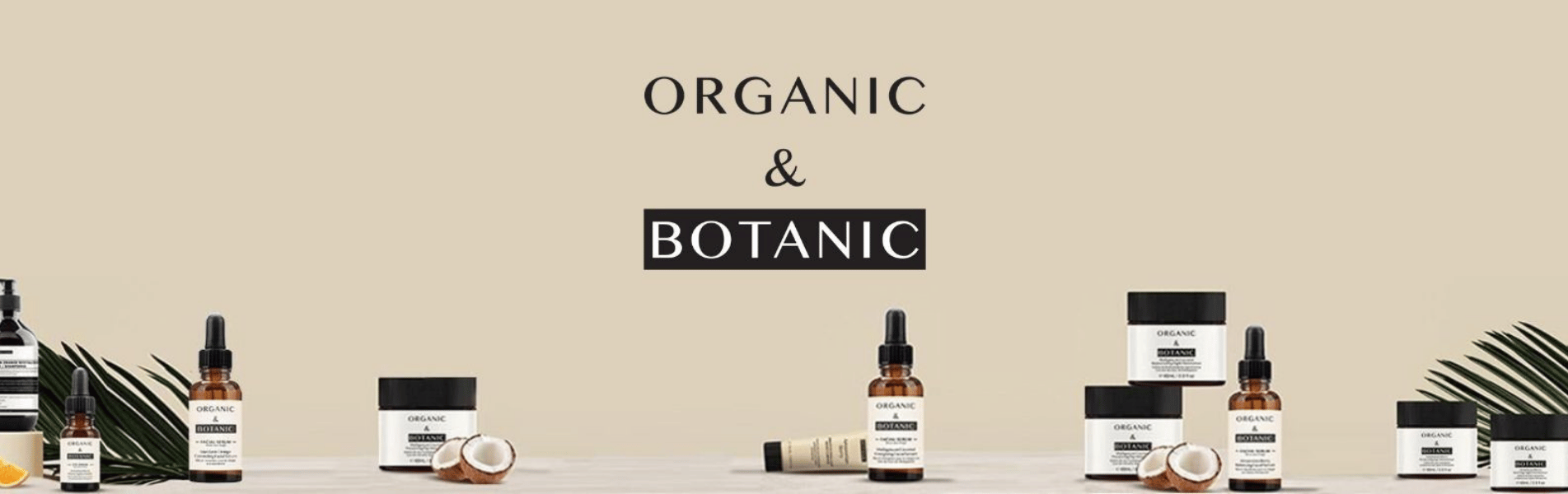 ORGANIC & BOTANIC Banner