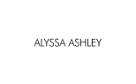 ALYSSA ASHLEY